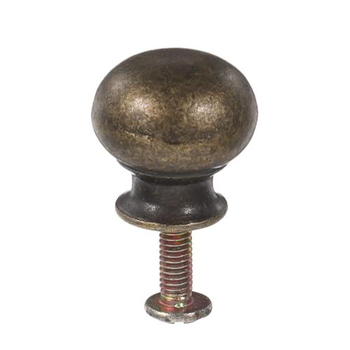 GLEAVI レトロなブロンズドアノブとハンドルDIY用品、壁掛け時計のムーブメントパーツ、ヴィンテージスタイルの時計ドア金具、ゴールデン